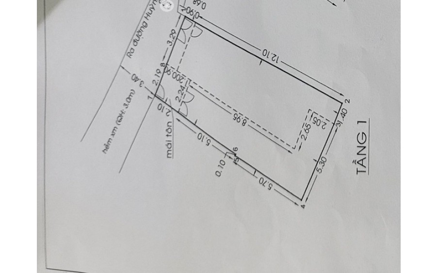 Bán nhà Huỳnh Văn Bánh, P13, Phú Nhuận, 80m2, 2 tầng, chỉ 100tr/m2.