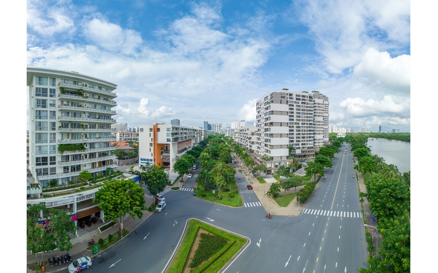 Mua bán Shophouse tại Khu Garden Plaza Phú Mỹ Hưng mặt tiền công viên kênh đào