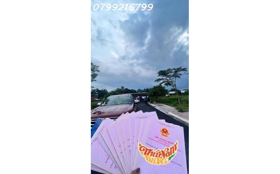 Đất nền giá rẻ sổ riêng thổ cư 1 sẹc QL1A Bình Minh Trảng Bom Đồng Nai trọn sổ 1 tỷ 150/nền.LH 0799 216 799 em Trinh.