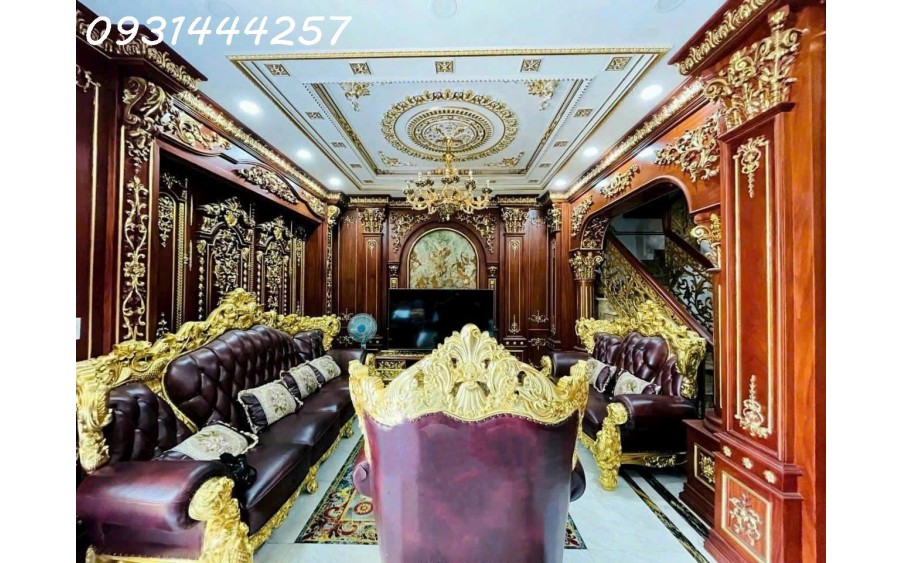 Siêu phẩm 3 lầu chuẩn Châu Âu ngang 8m hẻm VIP Nguyễn Văn Lượng 170m2 gần CV chỉ 28 tỷ