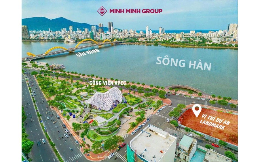 Căn hộ mặt tiền sông Hàn đường Bạch Đằng - Đà Nẵng Landmark Tower