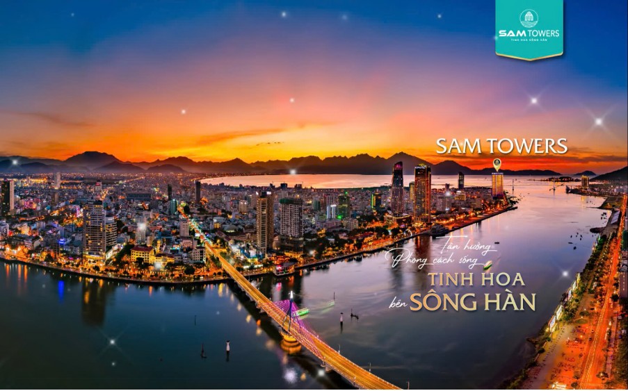 SAM TOWERS  – Tổng giá 4.x tỷ/căn 2pn - View sông Hàn giá Chủ đầu tư