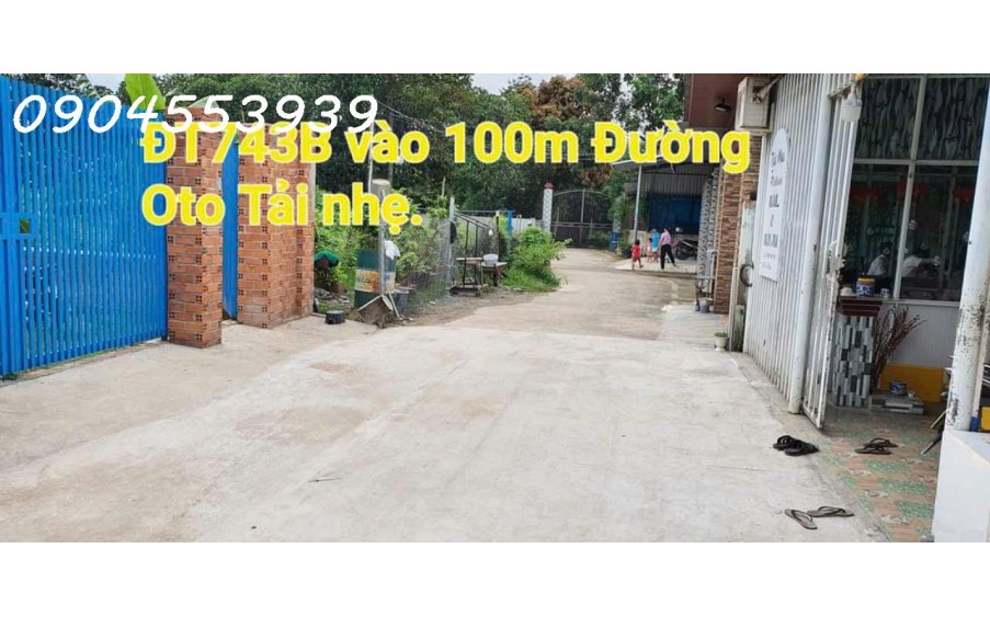 Bán 546m2 Tân Đông Hiệp – Dĩ An – Bình Dương