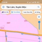 Tân Lâm- Xuyên Mộc
Với hơn 1040m2 có sẵn 100 thổ cư, đất phủ hồng toàn bộ