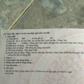 Chủ cần bán mặt tiền hồ tri tân thị trấn long điền , bà rịa vũng tàu