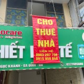 Cho thuê MBKD 48 Trung Liệt - Đống Đa, mặt phố