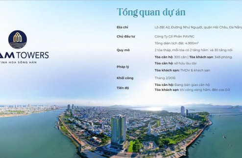 SAM Towers - Toà tháp vàng kim đắt giá, toả sáng rực rỡ giữa tâm mạch Đà thành