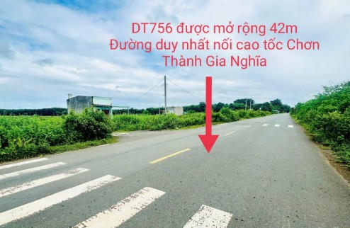 Cần bán nhanh miếng đất rẻ đường nhựa lớn 500 m2  390 triệu Chơn Thành Bình Phước