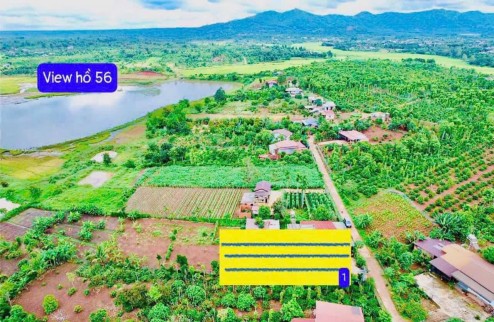 Bán đất đường bê tông view hồ 56 diện tích 250m2 sẵn 60m2 thổ cư chỉ 179tr view rất mát