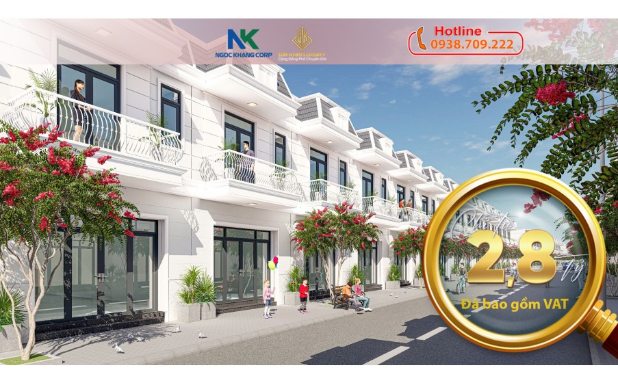 Gia Khải Luxury - Nhà phố đẳng cấp, kiến tạo cuộc sống hoàn hảo tại thành phố Bến Cát