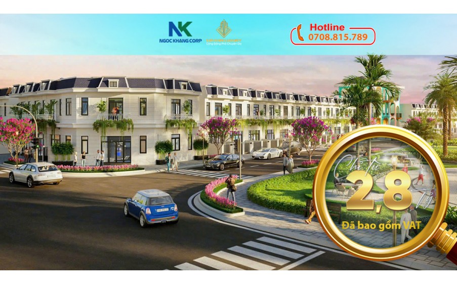 Gia Khải Luxury - Nhà phố chuẩn chuyên gia, kiến tạo cuộc sống thượng lưu tại Bến Cát