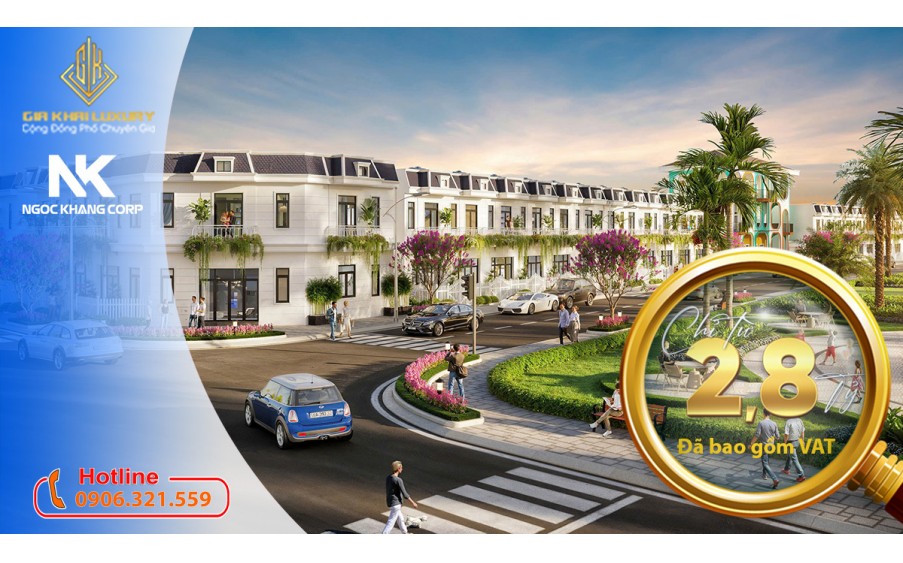 Gia Khải Luxury - Nhà phố đẳng cấp, kiến tạo cuộc sống thượng lưu tại Bến Cát 2