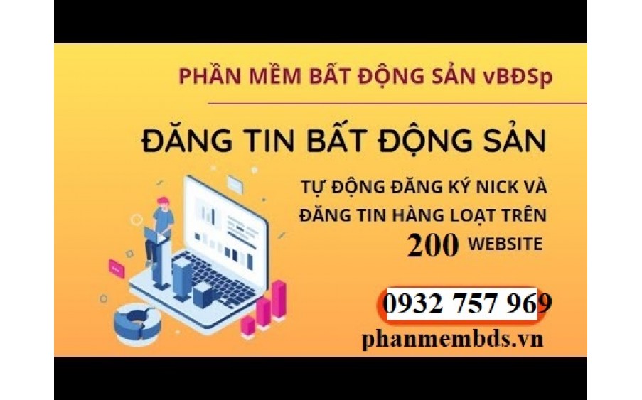 Phần Mềm Đăng Tin Bất Động Sản VBDS goi ngay 0932757969