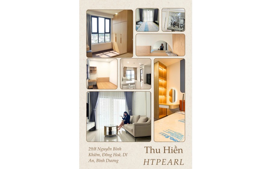 Cho Thuê căn hộ 2PN Full Nội Thất tại HT Pearl giá 7,5 triệu, diện tích 72m2, view đẹp