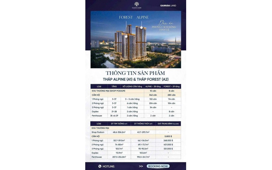 Eatonpark Gamudaland Nhận booking Giai Đoạn 2 mở bán tháng 11/2024