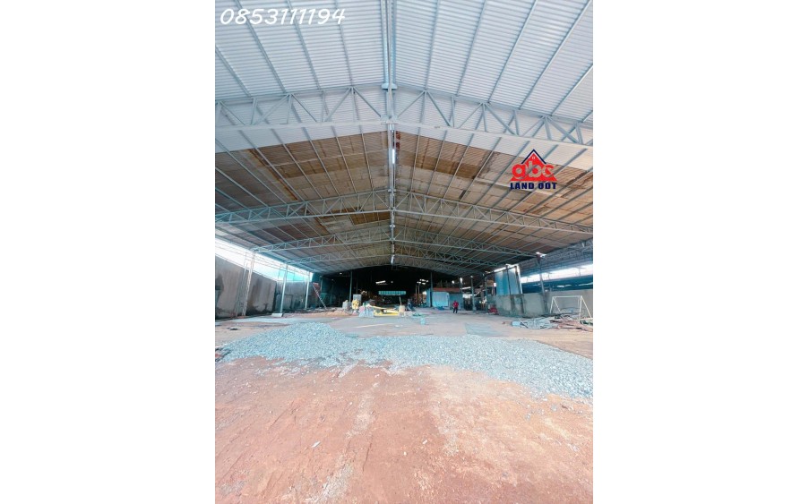 XT388 Cho thuê xưởng 4500m2. Phường Tân Hoà Tp.Biên Hòa -Giá 100tr/Tháng