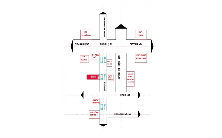 BÁN ĐẤT KINH DOANH 98M2, 13 TỶ, SẮP LÊN QUẬN HOÀI ĐỨC