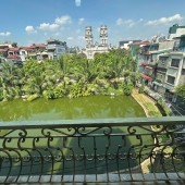 BÁN NHÀ PHỐ GIÁP BÁT, LÔ GÓC, Ô TÔ ĐỖ CỬA, VIEW HỒ, KINH DOANH, 5T, 42M2, MT4M, 9.5 TỶ