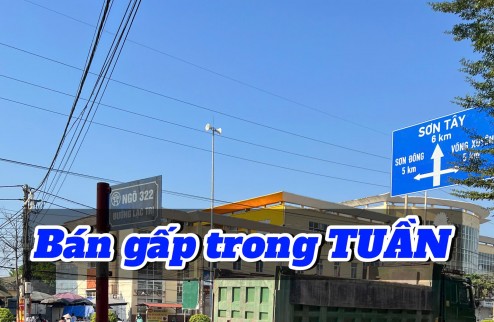 BÁN GẤP GIÁ MỚI CHỈ 2 tỷ 590 tr Cách quốc lộ 32 chỉ 50m, cách Hà Nội 20km. GIÁ CHỈ TRONG TUẦN NÀY