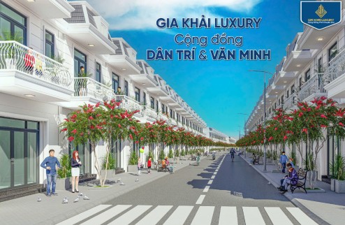 Mở bán shop house gia khải luxury mặt tiền đại lộ hùng vương