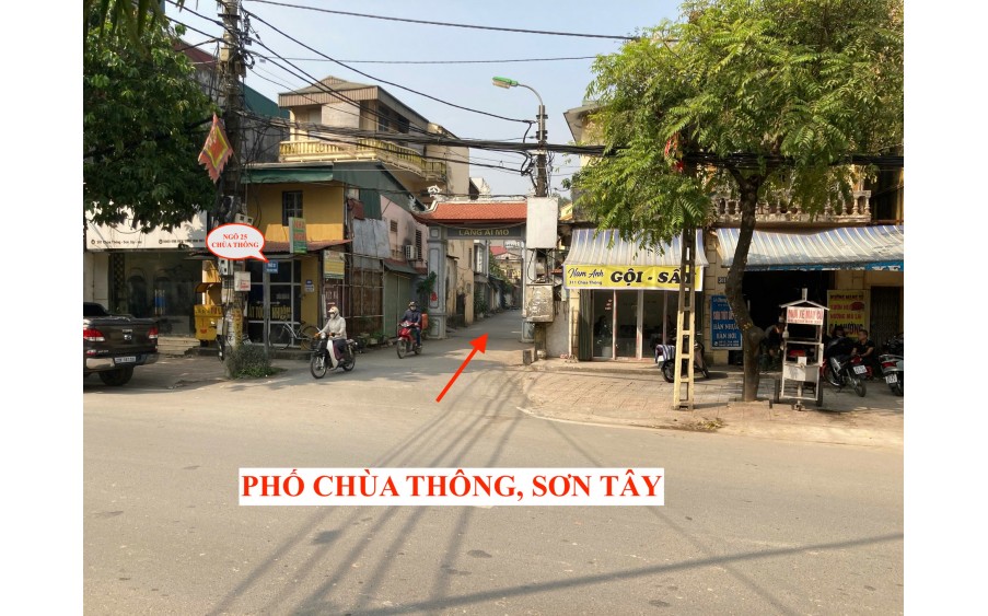 CHÍNH CHỦ BÁN ĐẤT CHÙA THÔNG, SƠN TÂY, HÀ NỘI