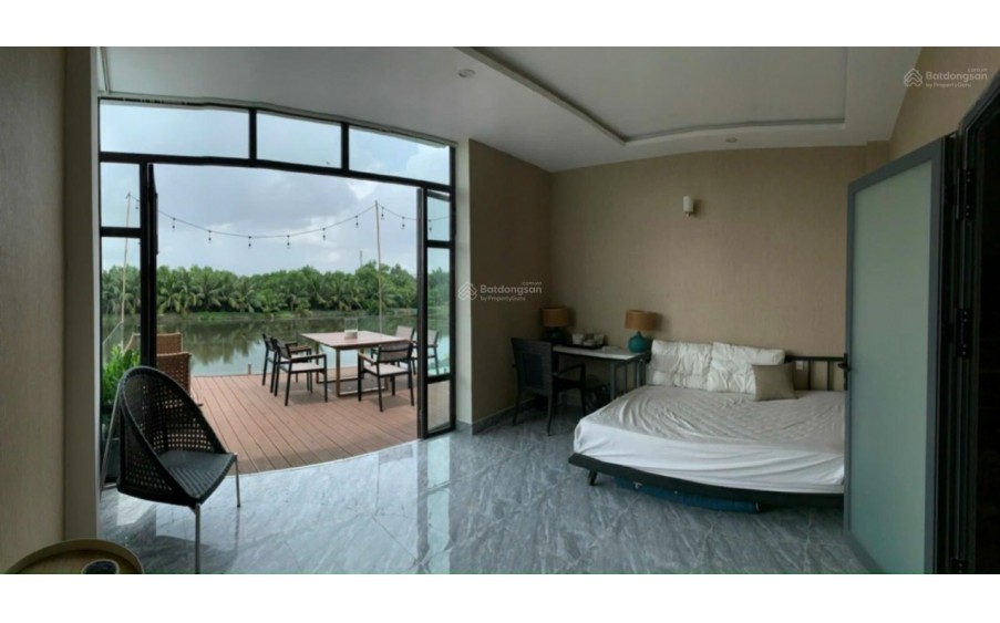 Nhà 4 tầng khu Compound riêng, view sông, công viên, sau lưng hồ nước cực Chill, full NT, chỉ 7tỷ95