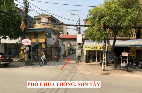 CHÍNH CHỦ BÁN ĐẤT CHÙA THÔNG, SƠN TÂY, HÀ NỘI