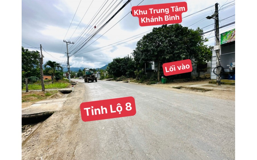 Bán 04 lô đất View Sông Siêu Đẹp - Trung Tâm xã Khánh Bình - Khánh Vĩnh. Giá từ 450 triệu/lô