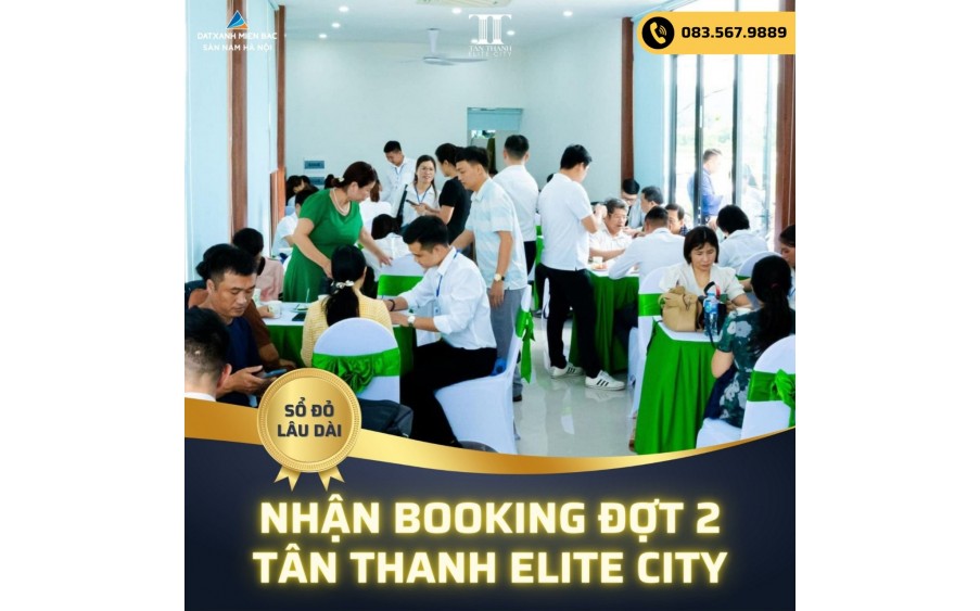 BÁN CĂN SHOPHOUSE TÂN THANH ELITE CITY THANH LIÊM HÀ NAM