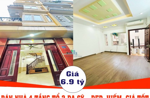 CHÍNH CHỦ BÁN NHÀ 4 TẦNG TỔ 2 ĐA SỸ – 34M² – ĐẸP, HIẾM, GIÁ TỐT!