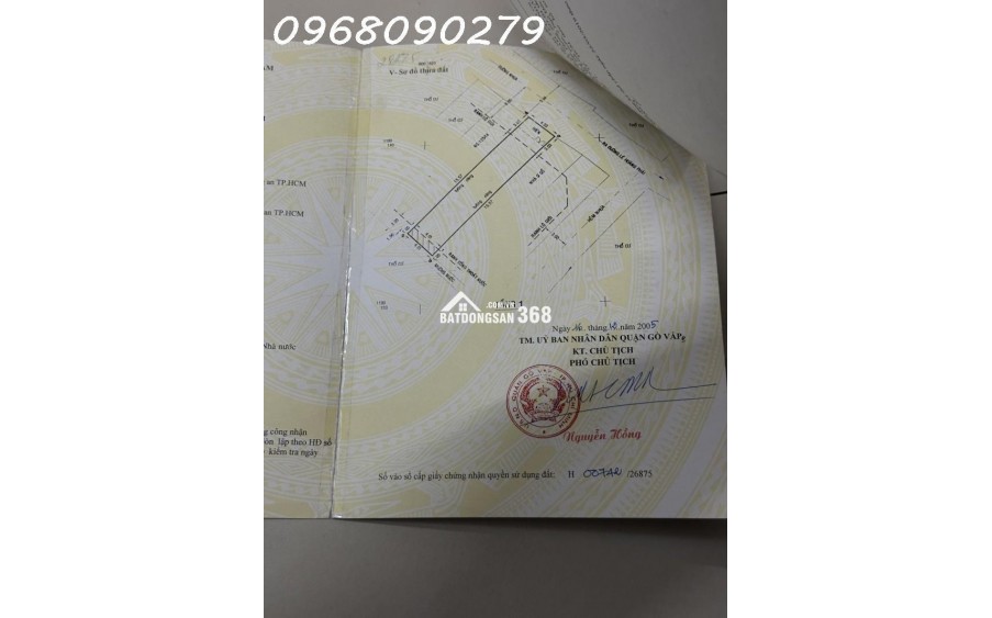Bán nhà tại Lê Đức Thọ, P17, Gò Vấp, HCM, 79m2, hẻm xe tải thông, không QH LG, chỉ 6.5 tỷ