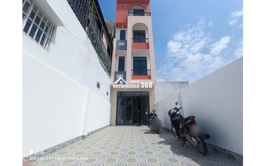 Bán Nhà mới NGON 121m2, 4 tầng, 7PN mặt tiền KD Thạnh Lộc gần Chợ Cầu Đồng