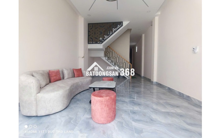 Bán Nhà mới NGON 121m2, 4 tầng, 7PN mặt tiền KD Thạnh Lộc gần Chợ Cầu Đồng