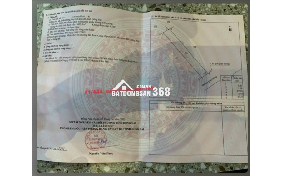 BÁN 2 LÔ ĐẤT MẶT TIỀN XE TẢI GIÁ RẺ NHẤT KHU VỰC XUÂN ĐÔNG-CẨM MỸ