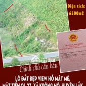 Chính Chủ Bán Lô Đất Đẹp View Hồ Mát Mẻ, Mặt Tiền Ql 27, Xã Krông Nô, Huyện Lắk,