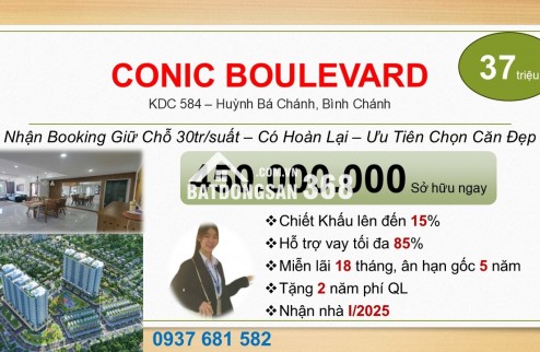 450tr  căn 2PN  cuối Võ Văn  Kiệt -Bình  Chánh  84m2 căn hộ rẻ nhất Sài Gòn