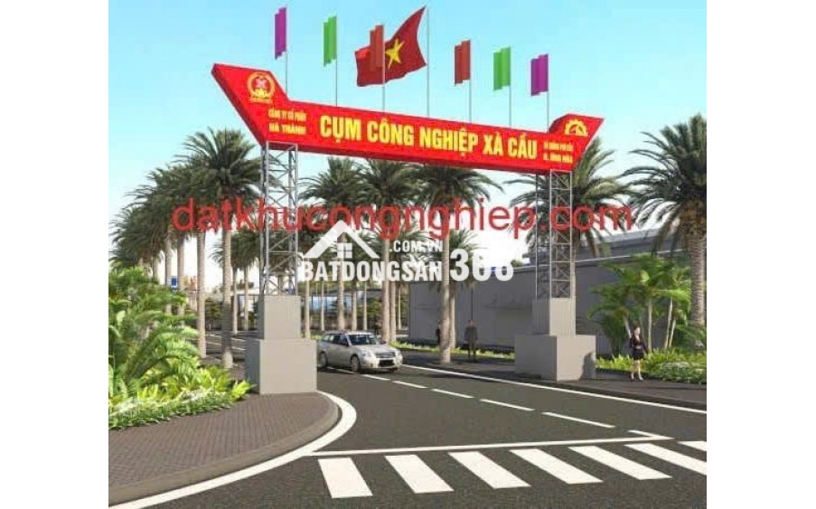 Bán 1000m2 đất sản xuất cụm công nghiệp Xà Cầu, Ứng Hòa, Hà Nội.