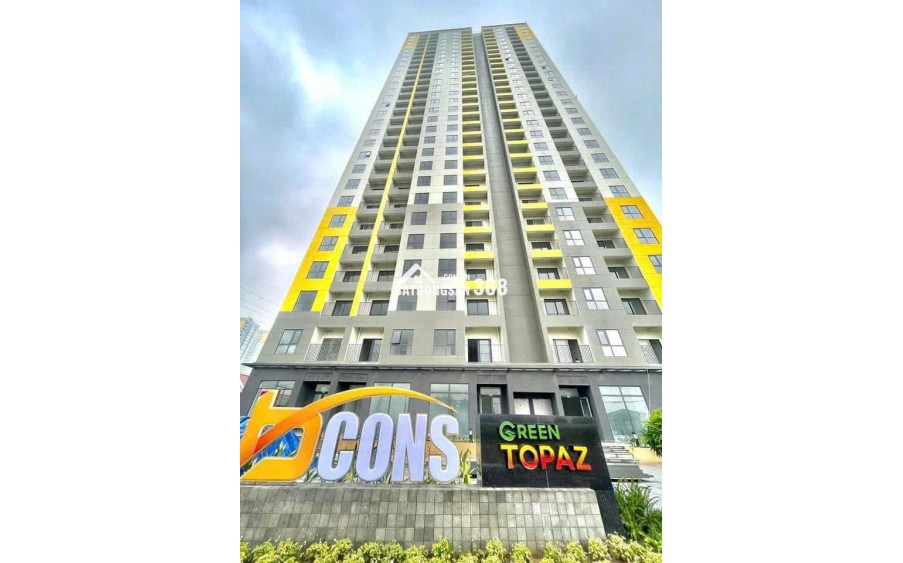 Cho Thuê trực tiếp căn hộ Bcons Green Topaz Làng Đại Học, 2PN 2WC, 5 TRIỆU/THÁNG