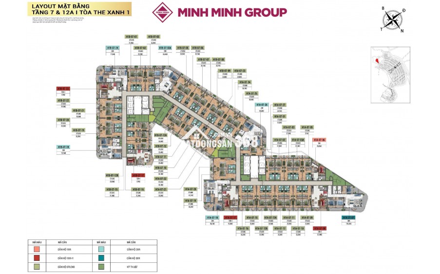 QUỸ CĂN CHUNG CƯ XANH ISLAND (SUN CÁT BÀ) MỚI NHẤT