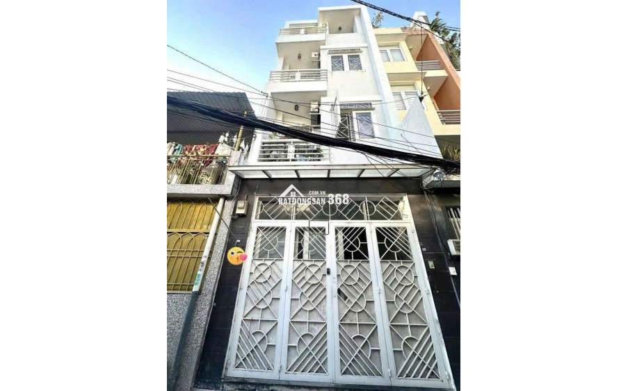 BÁN NHÀ 5 TẦNG MẶT TIỀN NGUYỄN VĂN ĐẬU, P.1, BÌNH THẠNH - 7.6 TỶ - SỔ HỒNG CHÍNH CHỦ