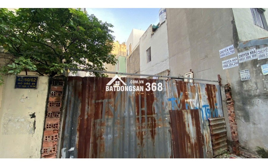GẦN LÊ TRỌNG TẤN DT: 116m2 - HẺM  XE HƠI - PHÙ HỢP XÂY CHDV.