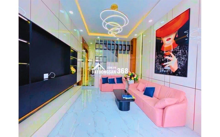 Bán nhà mặt phố mới đẹp đường Nguyễn Triệu Luật, Q. Bình Tân, vừa ở vừa kinh doanh