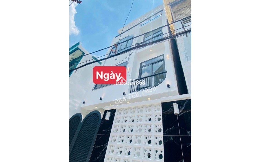 BÁN NHÀ 4 TẦNG, 5.7x8, 4 PHÒNG NGỦ, GÒ VẤP - GIÁ HỜI 6.5 TỶ - VỊ TRÍ VÀNG LÊ VĂN THỌ