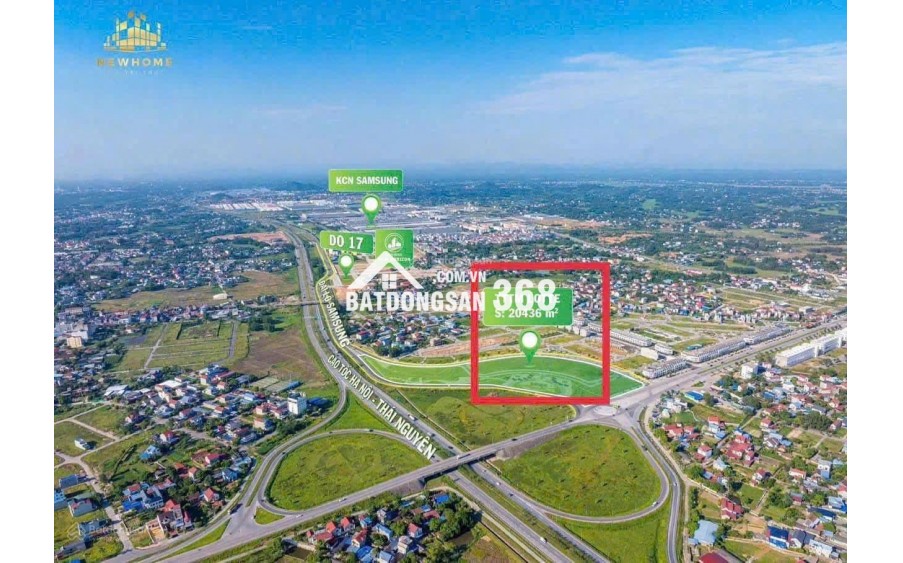 Bán lô đất nền KCN Sam Sung Giá ngoại giao. Ví trí đẹp tiềm năng sinh lời cao. Liên hệ ngay để lấy lô.