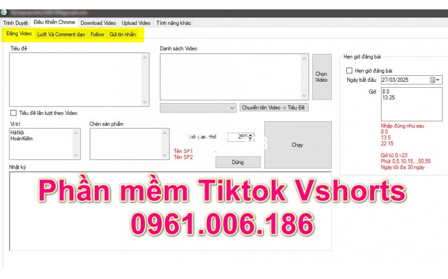 Phần Mềm VShorts – Giải Pháp Tự Động Hóa TikTok Toàn Diện, An Toàn Và Hiệu Quả