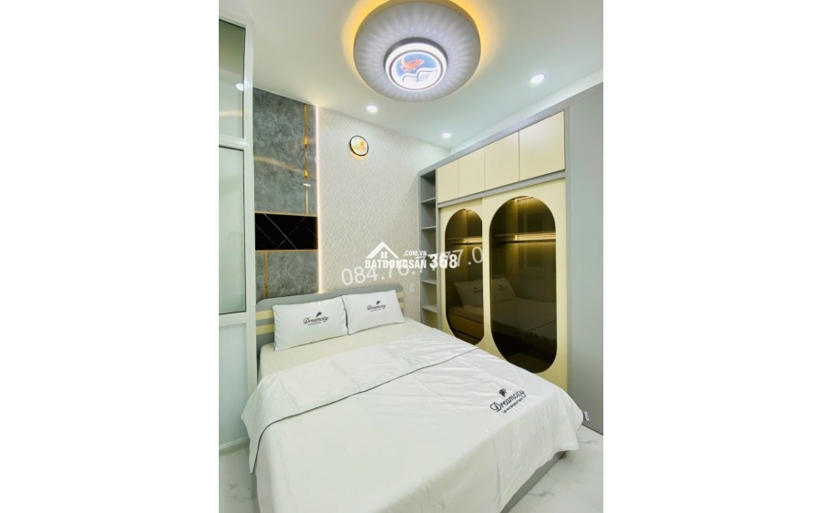BÁN NHÀ HXH 4 TẦNG, 4PN, 4WC - QUANG TRUNG, GÒ VẤP - 5.7 TỶ - 33M2 - NHÀ MỚI ĐẸP - LIỀN KỀ TIỆN ÍCH
