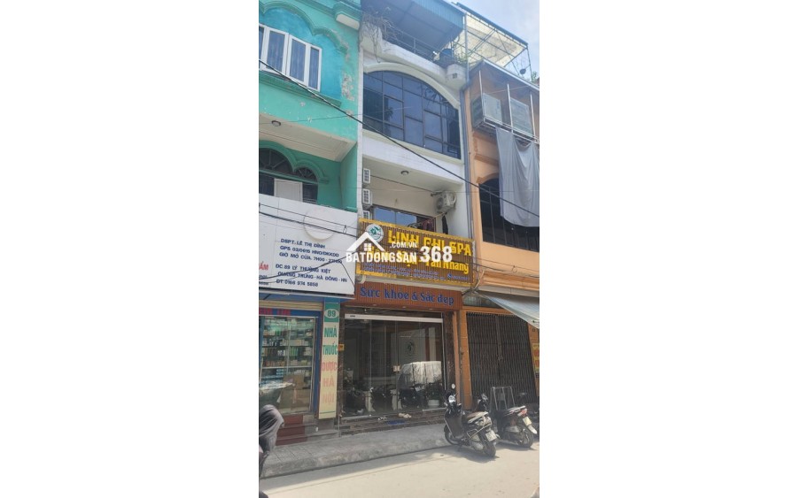 BÁN NHÀ MẶT PHỐ KNH DOANH  Lý Thường Kiệt 40m2  4 tầng  4m 15.9 tỷ Hà Đông Hà Nội