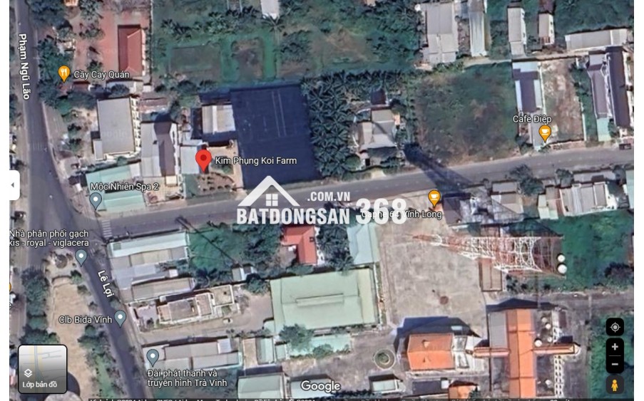 Đất mặt bằng trung tâm – Phường 1, TP. Trà Vinh – Gần Đài Truyền Hình