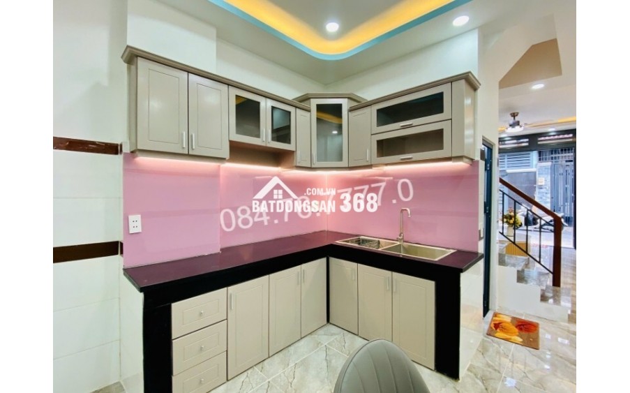 BÁN NHÀ HXH 4 TẦNG, 4PN, 4WC - QUANG TRUNG, GÒ VẤP - 5.7 TỶ - 33M2 - NHÀ MỚI ĐẸP - LIỀN KỀ TIỆN ÍCH