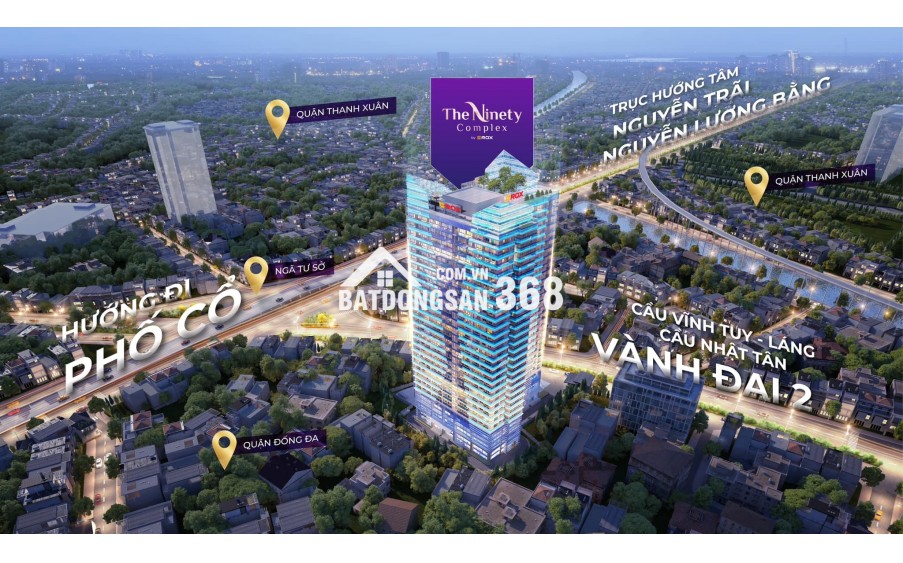 Mở bán căn hộ khách sạn cao cấp The Ninety 90 Đường Láng.